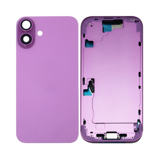 Tampa Traseira+Frame Apple iPhone 16 Rosa